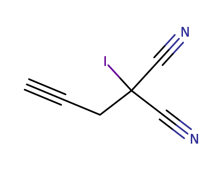 Propanedinitrile, iodo-2-propynyl-