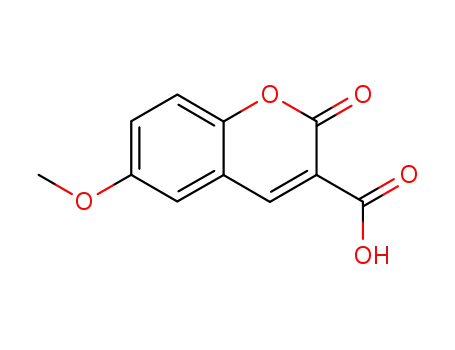 Molecular Structure of 35924-44-8 (6-METHOXY-2-OXO-2H-CHROMENE-3-CARBOXYLIC ACID)