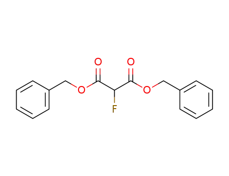 Propanedioic acid, fluoro-, bis(phenylmethyl) ester
