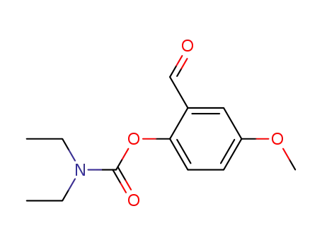 O-(2-formyl-4-methoxy)phenyl N,N-diethylcarbamate