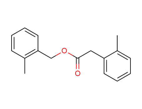 Molecular Structure of 80720-85-0 (Benzeneacetic acid, 2-methyl-, (2-methylphenyl)methyl ester)