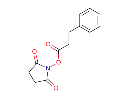 Molecular Structure of 109318-10-7 (HYDROCINNAMIC ACID N-HYDROXYSUCCINIMIDE ESTER)