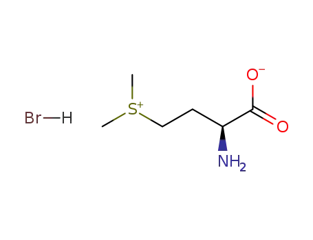 Molecular Structure of 33515-32-1 (L-METHIONINE METHYLSULFONIUM BROMIDE)