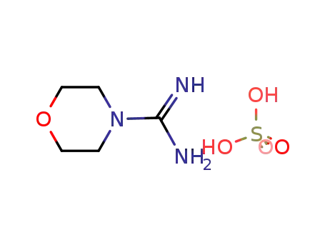 Molecular Structure of 88497-68-1 (MORPHOLINE-4-CARBOXAMIDINE HEMISULFATE)