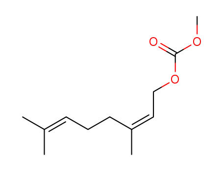 Molecular Structure of 85217-73-8 (Carbonic acid, (2Z)-3,7-dimethyl-2,6-octadienyl methyl ester)