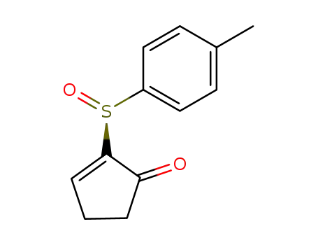 2-[(S)-(4-methylphenyl)sulfinyl]cyclopent-2-en-1-one