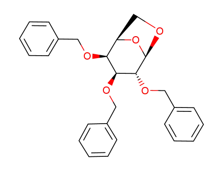 Molecular Structure of 29704-64-1 (1,6-ANHYDRO-2,3,4-TRI-O-BENZYL-BETA-D-GALACTOPYRANOSE)