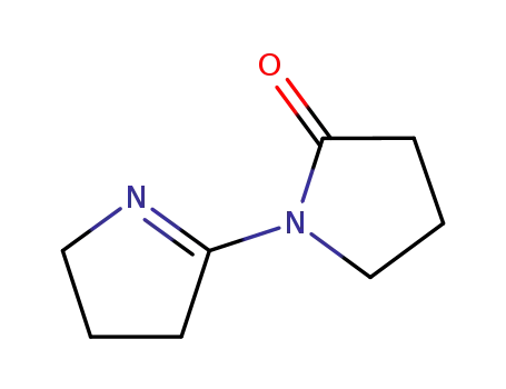 Molecular Structure of 7060-52-8 (2-Pyrrolidinone, 1-(3,4-dihydro-2H-pyrrol-5-yl)-)