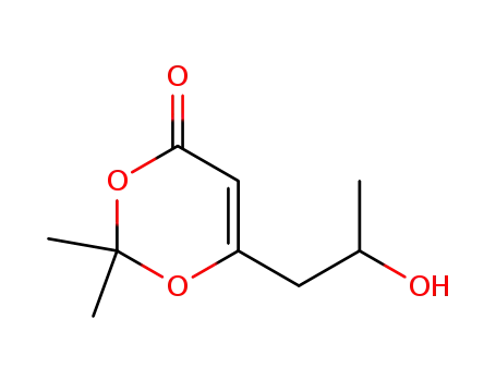 6-(2-hydroxypropyl)-2,2-dimethyl-4H-1,3-dioxin-4-one