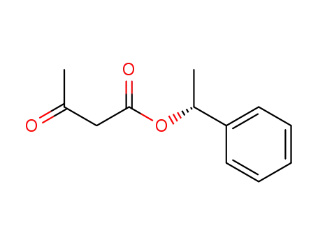Butanoic acid, 3-oxo-, (1R)-1-phenylethyl ester