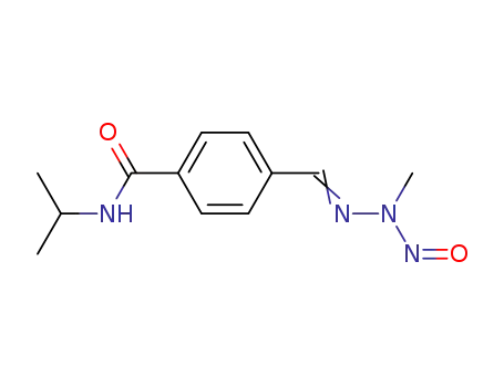 4-(N-Methyl-N-nitroso-hydrazonomethyl)-benzoesaeureisopropylamid
