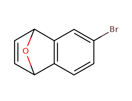 Molecular Structure of 477907-60-1 (1,4-Epoxynaphthalene, 6-bromo-1,4-dihydro-)