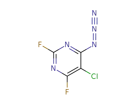 4-azido-5-chloro-2,6-difluoropyrimidine