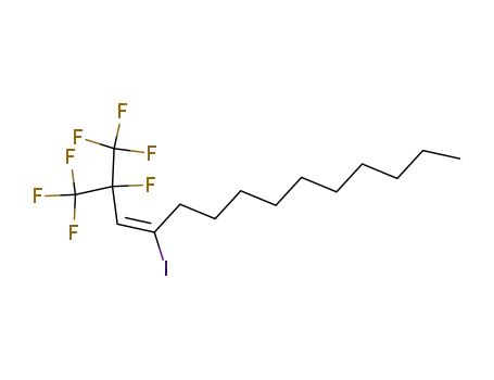 (E)-1,1,1,2-Tetrafluoro-4-iodo-2-trifluoromethyl-tetradec-3-ene