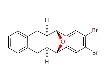 2,3-dibromo-5,5a,6,11,11a,12-hexahydronaphthacene 5,12-endoxide