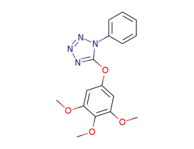 1-Phenyl-5-(3,4,5-trimethoxy-phenoxy)-1H-tetrazole
