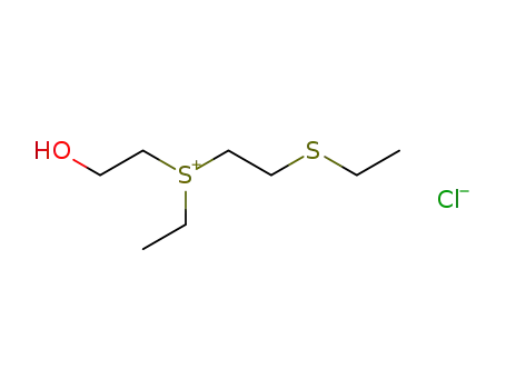 ethyl(2-(ethylthio)ethyl)(2-hydroxyethyl)sulfonium chloride