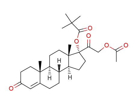 21-Acetoxy-17-trimethylacetoxy-4-pregnen-3,20-dion