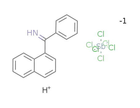 (1-Naphthylphenylmethylene)ammonium Hexachloroantimonate