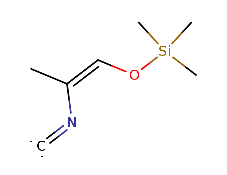 Silane, [(2-isocyano-1-propenyl)oxy]trimethyl-, (Z)-