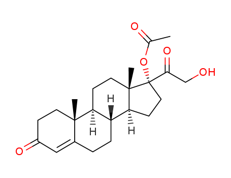 Pregn-4-ene-3,20-dione,17-(acetyloxy)-21-hydroxy-