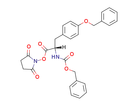 Molecular Structure of 52773-66-7 (Z-TYR(BZL)-OSU)