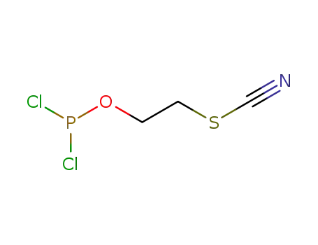 Molecular Structure of 140476-47-7 (Thiocyanic acid, 2-[(dichlorophosphino)oxy]ethyl ester)