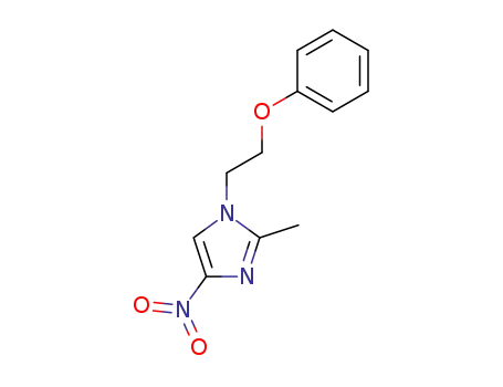 Molecular Structure of 16183-76-9 (2-methyl-4-nitro-1-(2-phenoxyethyl)-1H-imidazole)