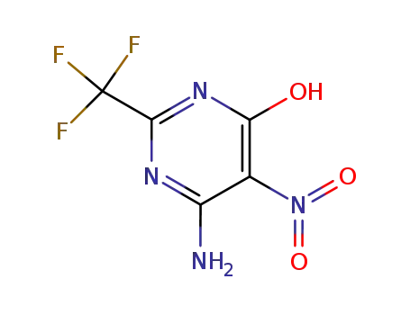 6-amino-4-hydroxy-5-nitro-2-trifluoromethylpyrimidine