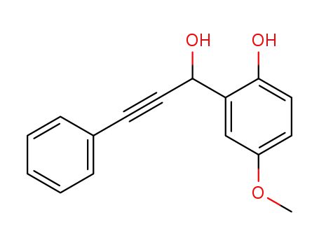 1-(o-hydroxy-5-methoxyphenyl)-3-phenylpropargylic alcohol