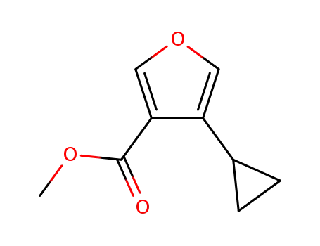 4-Cyclopropyl-3-furancarbonsaeure-methylester