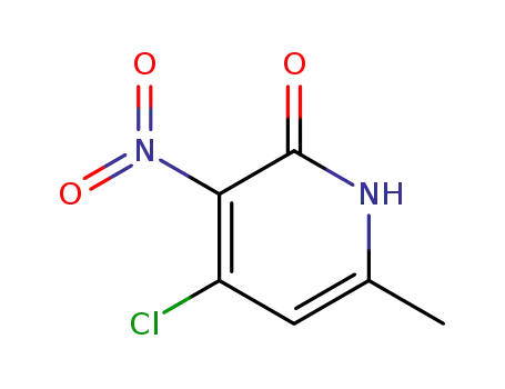 4-CHLORO-6-METHYL-3-NITROPYRIDIN-2(1H)-ONECAS