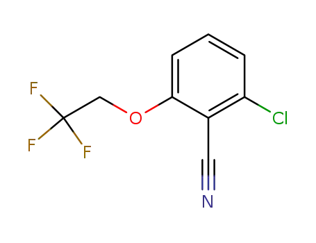 3-chloro-6-2',2',2'-trifluoroethoxybenzonitrile