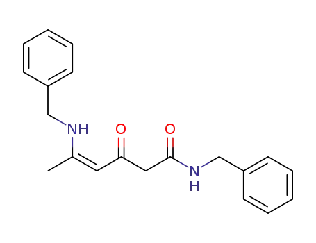 (Z)-N-benzyl-5-(benzylamino)-3-oxohex-4-enamide