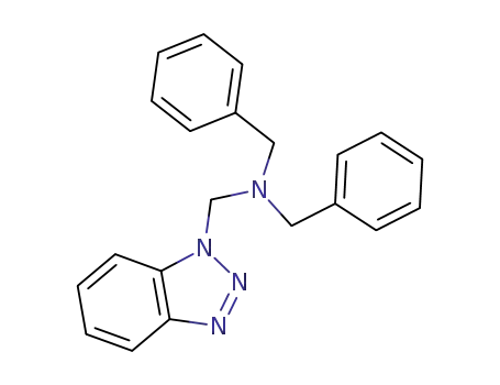 N-((1 H-benzo[d][1,2,3]triazol-1-yl)methyl)-N-benzyl-1-phenylmethanamine