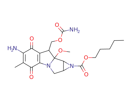 N1a-<(pentyloxy)carbonyl>mitomycin C
