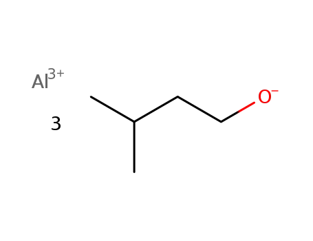 Molecular Structure of 25016-92-6 (1-Butanol, 3-methyl-, aluminum salt)