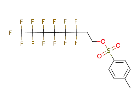 Molecular Structure of 51740-38-6 (1-Octanol, 3,3,4,4,5,5,6,6,7,7,8,8,8-tridecafluoro-,
4-methylbenzenesulfonate)