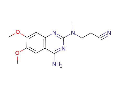 N-(4-Amino-6,7-dimethoxyquinazol-2-yl)-N-methyl-2-cyanoethylamine