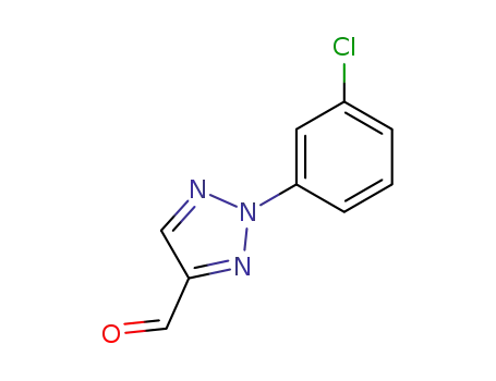 2-(3-chloro-phenyl)-2H-[1,2,3]triazole-4-carbaldehyde