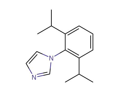 Molecular Structure of 25364-47-0 (1-(2,6-diisopropylphenyl)-1H-imidazole)