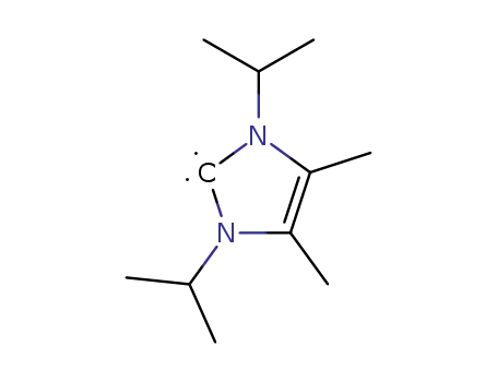 Molecular Structure of 151515-23-0 (2H-Imidazol-2-ylidene, 1,3-dihydro-4,5-dimethyl-1,3-bis(1-methylethyl)-)