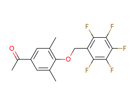 3',5'-dimethyl-4'-pentafluorobenzyloxyacetophenone