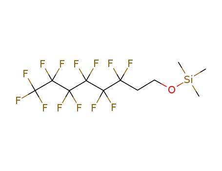 Trimethyl-(3,3,4,4,5,5,6,6,7,7,8,8,8-tridecafluoro-octyloxy)-silane