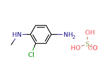 2-chloro-4-amino-N-methyl aniline sulfate