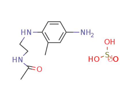 N-[2-(4-Amino-2-methyl-phenylamino)-ethyl]-acetamide; compound with sulfuric acid