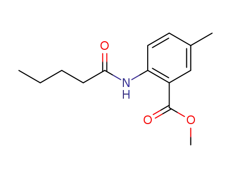 methyl 5-methyl-2-valerylaminobenzoate