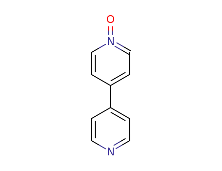 Molecular Structure of 39182-30-4 (4,4'-Bipyridine, 1-oxide)