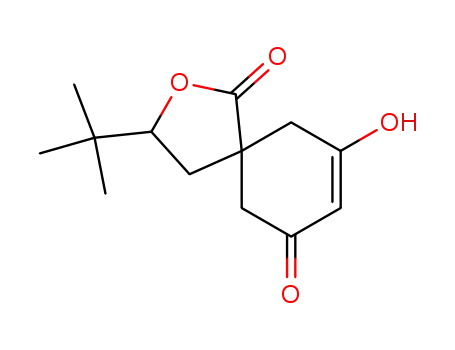 3-t-butyl-9-hydroxy-2-oxaspiro<4.5>dec-8-ene-1,7-dione
