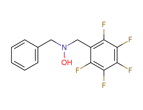 N-benzyl-N-2,3,4,5,6-pentafluorobenzylhydroxylamine